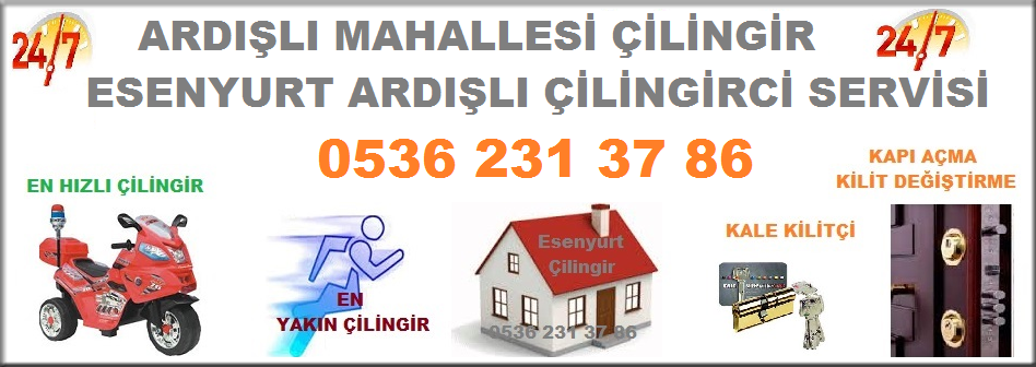 Ardıçlı Mahallesi çilingir anahtarcı